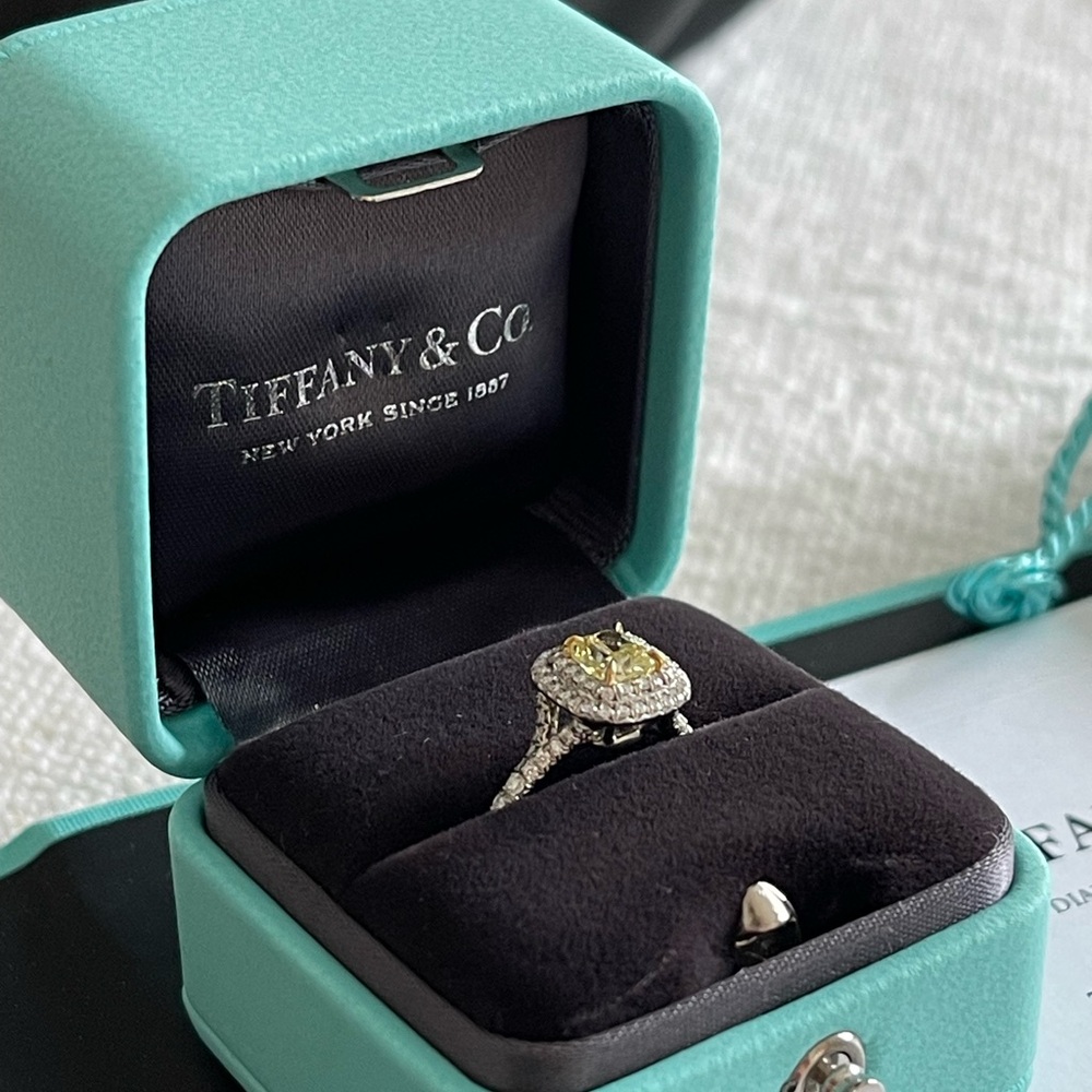 Tiffany & Co. Yellow Diamond Ring